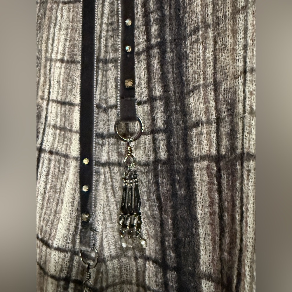 Elie Tahari Brown and Beige Belted Plaid Skirt - Size 12 - NWOT - Picture 2 of 9